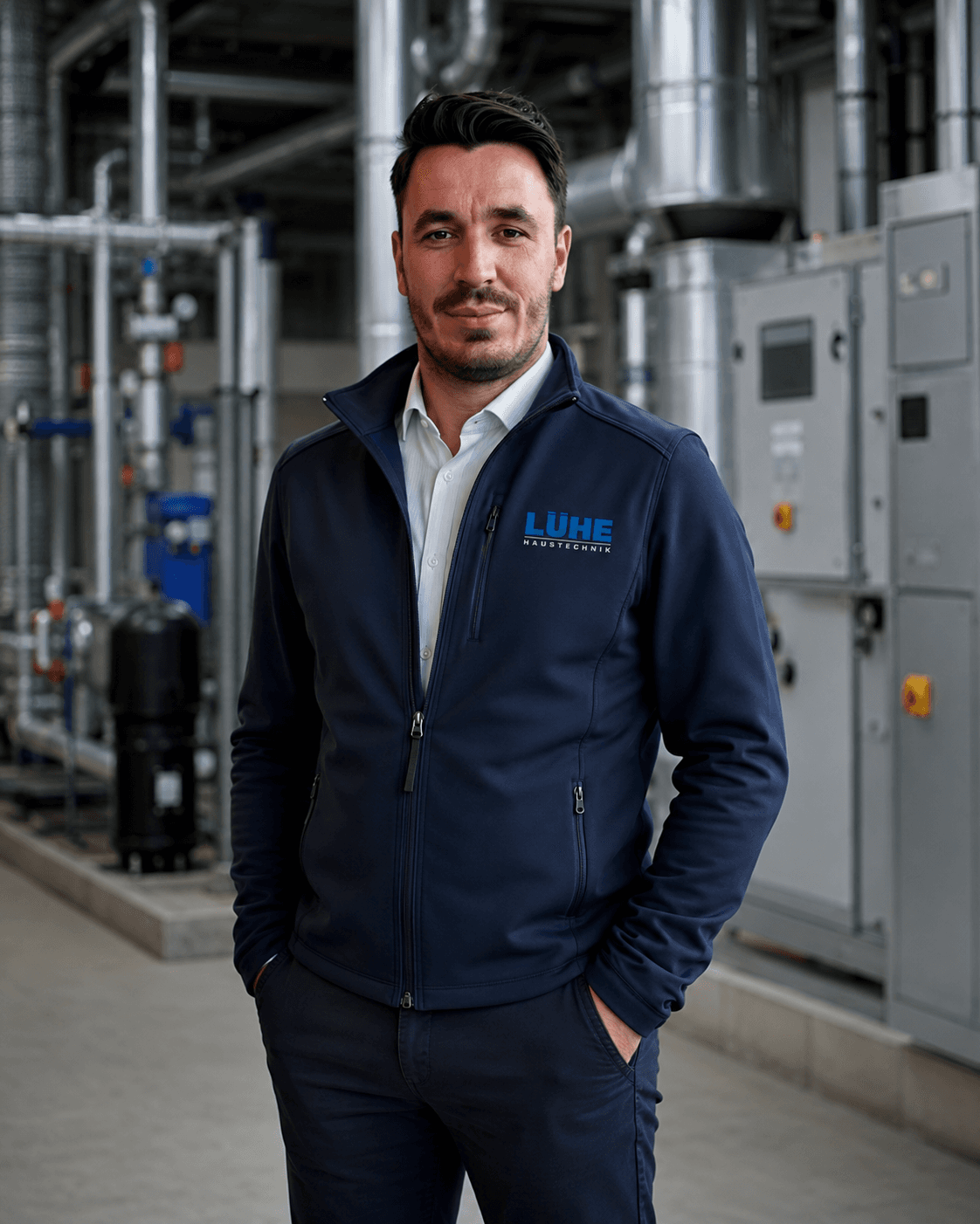 Fabian Meyer, Geschäftsführung Lühe Haustechnik