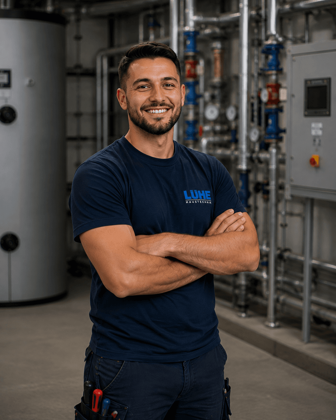 Amir, Servicetechniker bei Lühe Haustechnik